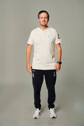 offizieller Portraittermin SV Werder Bremen 2024 2025 Hannes Drews (Co-Trainer SV Werder Bremen), 1.BL Porträttermin 2024 2025,