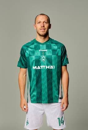 offizieller Portraittermin SV Werder Bremen 2024 2025 Senne Lynen (Werder Bremen 14 ); 1.BL Porträttermin 2024 2025,