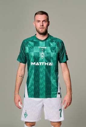 offizieller Portraittermin SV Werder Bremen 2024 2025 Marvin Ducksch (SV Werder Bremen 07); 1.BL Porträttermin 2024 2025,