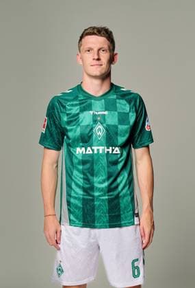 offizieller Portraittermin SV Werder Bremen 2024 2025 Jens Stage (Werder Bremen 06); 1.BL Porträttermin 2024 2025,