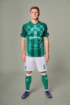 offizieller Portraittermin SV Werder Bremen 2024 2025 Jens Stage (Werder Bremen 06); 1.BL Porträttermin 2024 2025,