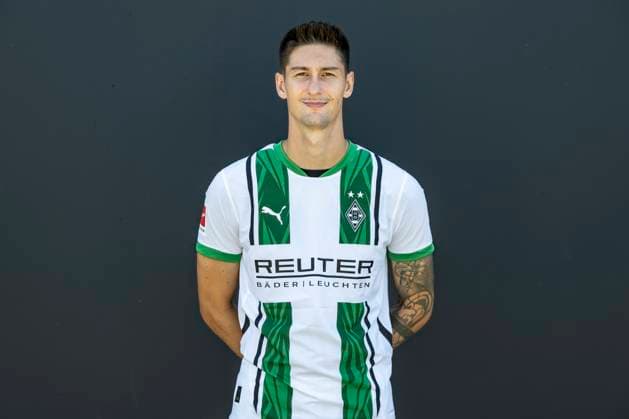 Fußball, Borussia Mönchengladbach Porträttermin 2024 2025 Tomas Cvancara