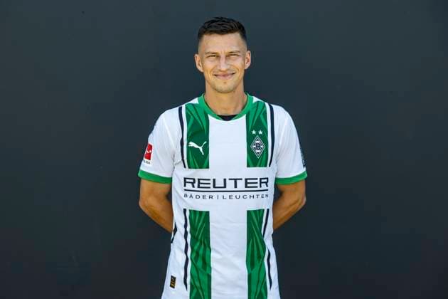Fußball, Borussia Mönchengladbach Porträttermin 2024 2025 Stefan Lainer
