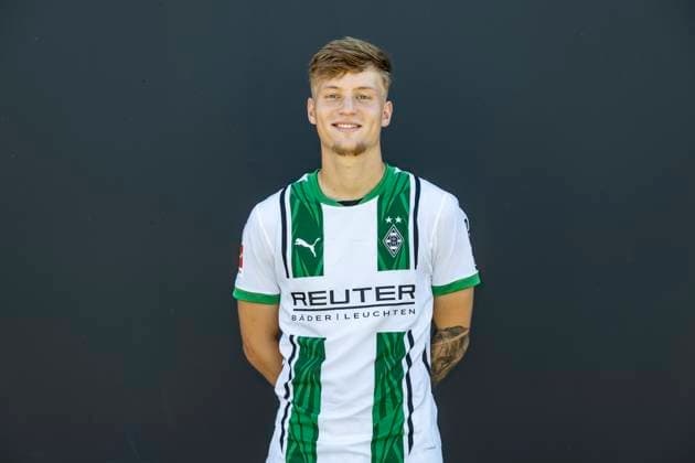 Fußball, Borussia Mönchengladbach Porträttermin 2024 2025 Luca Netz