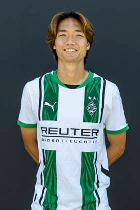 Fußball, Borussia Mönchengladbach Porträttermin 2024 2025 Ko Itakura