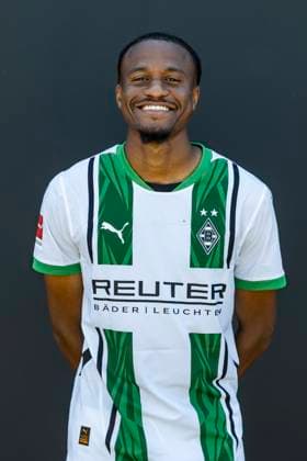 Fußball, Borussia Mönchengladbach Porträttermin 2024 2025 Nathan Ngoumou