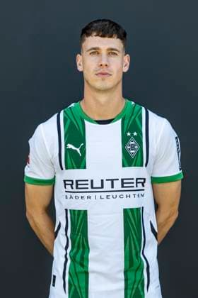 Fußball, Borussia Mönchengladbach Porträttermin 2024 2025 Philipp Sander