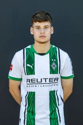 Fußball, Borussia Mönchengladbach Porträttermin 2024 2025 Lukas Ullrich