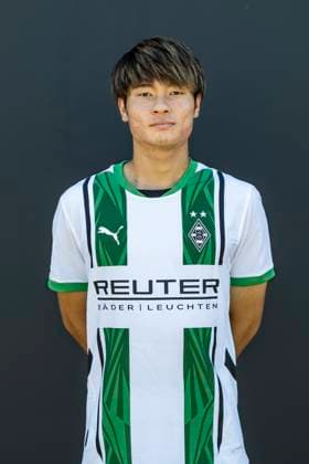 Fußball, Borussia Mönchengladbach Porträttermin 2024 2025 Shio Fukuda