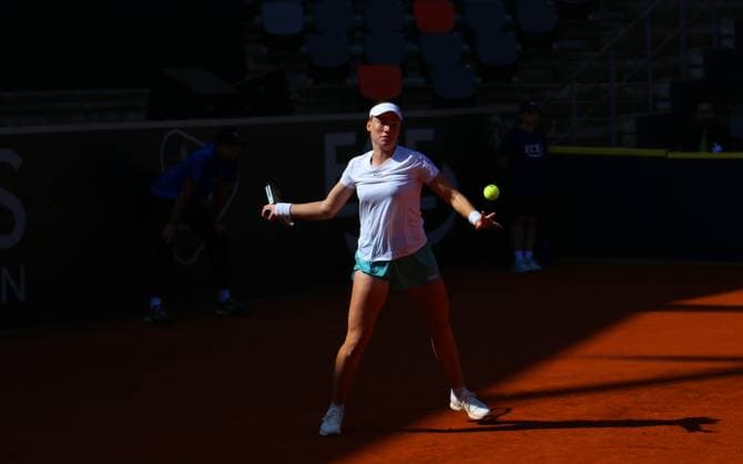 WTA, Tennis Damen Turnier (125) Ladies Hamburg Open: Ella Seidel (Deutschland Hamburg).