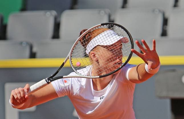 Sport Bilder des Tages WTA, Tennis Damen Turnier (125) Ladies Hamburg Open: Ella Seidel (Deutschland Hamburg).