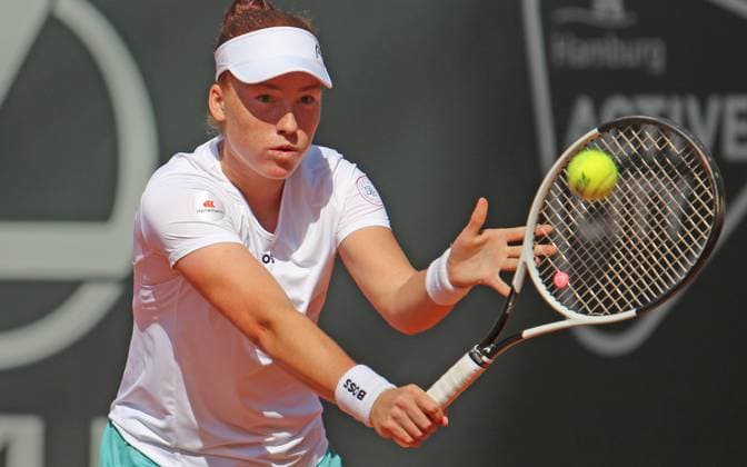 WTA, Tennis Damen Turnier (125) Ladies Hamburg Open: Ella Seidel (Deutschland Hamburg).