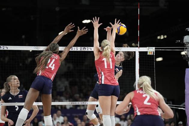 RECORD DATE NOT STATED PARIS 06.08.2024 SUMMER Olympic Games, Olympische Spiele, Olympia, OS VOLLEYBALL QUARTERFINAL POLAND - USA FOTO: TOMASZ MARKOWSKI NEWSPIX.PL --- Newspix.pl  TM105863