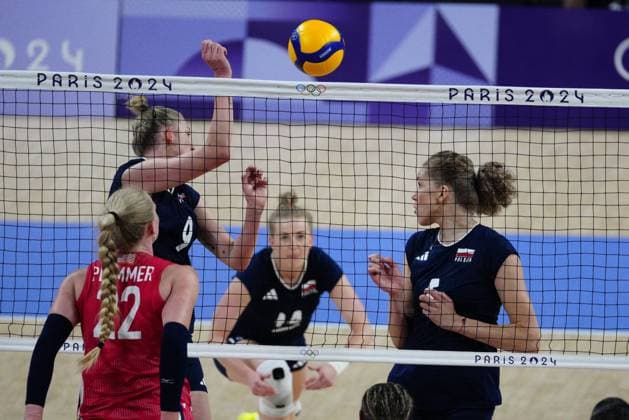 RECORD DATE NOT STATED PARIS 06.08.2024 SUMMER Olympic Games, Olympische Spiele, Olympia, OS VOLLEYBALL QUARTERFINAL POLAND - USA FOTO: TOMASZ MARKOWSKI NEWSPIX.PL --- Newspix.pl  TM201206