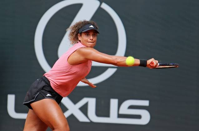 WTA, Tennis Damen 125, Damen-Turnier. Ladies Hamburg Open, Achtelfinale: Mayar Sherif (Ägypten).