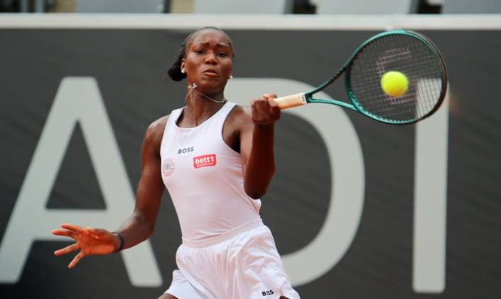 WTA, Tennis Damen 125, Damen-Turnier. Ladies Hamburg Open, Achtefinale: Noma Noha Akugue (Deutschland Hamburg).