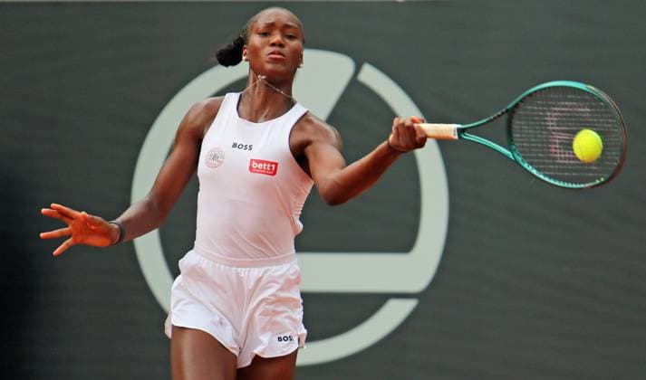 WTA, Tennis Damen 125, Damen-Turnier. Ladies Hamburg Open, Achtefinale: Noma Noha Akugue (Deutschland Hamburg).