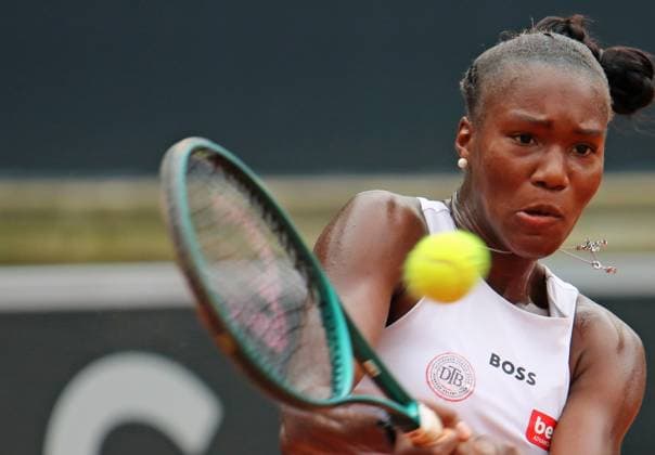WTA, Tennis Damen 125, Damen-Turnier. Ladies Hamburg Open, Achtefinale: Noma Noha Akugue (Deutschland Hamburg).