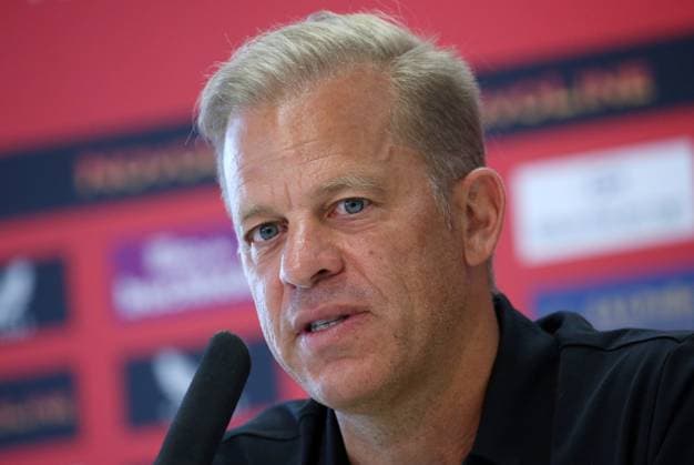07.08.2024, Fußball, 2. Bundesliga, !: FC Kaiserslautern Pressekonferenz, Saison 2024 25, Markus Anfang (Trainer FC Kaiserslautern),Fritz Walter Stadion, Kaiserslautern, Deutschland, zmdz, ** DFB & DFL regulations prohibit any use of photographs as image sequences and or quasi-video. ** !: FC Kaiserslautern Pressekonferenz