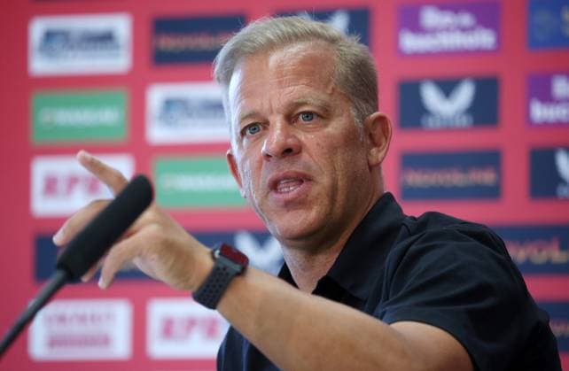 07.08.2024, Fußball, 2. Bundesliga, !: FC Kaiserslautern Pressekonferenz, Saison 2024 25, Markus Anfang (Trainer FC Kaiserslautern),Fritz Walter Stadion, Kaiserslautern, Deutschland, zmdz, ** DFB & DFL regulations prohibit any use of photographs as image sequences and or quasi-video. ** !: FC Kaiserslautern Pressekonferenz