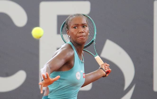 WTA, Tennis Damen 125, Damen-Turnier. Ladies Hamburg Open, Achtefinale: Noma Noha Akugue (Deutschland Hamburg).