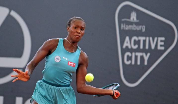 WTA, Tennis Damen 125, Damen-Turnier. Ladies Hamburg Open, Achtefinale: Noma Noha Akugue (Deutschland Hamburg).