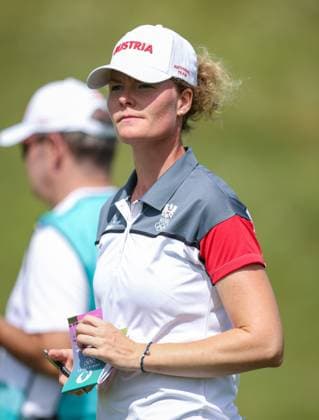 OLYMPICS - Olympic Summer Games 2024 PARIS,FRANCE,07.AUG.24 - OLYMPICS, GOLF - Olympic Summer Games Paris 2024, individual stroke play, ladies, Le Golf National. Image shows Sarah Schober (AUT).  GEPAxpictures xHaraldxSteiner