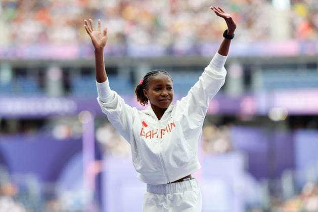 Winfred Yavi (Bahrain) wins Gold - Women s 3000m Paris 2024 Olympic Games, Olympische Spiele, Olympia, OS Day Twelve, Paris, France - 07 Aug 2024  Copyright: xManuelxReino Shutterstockx 14622968dd