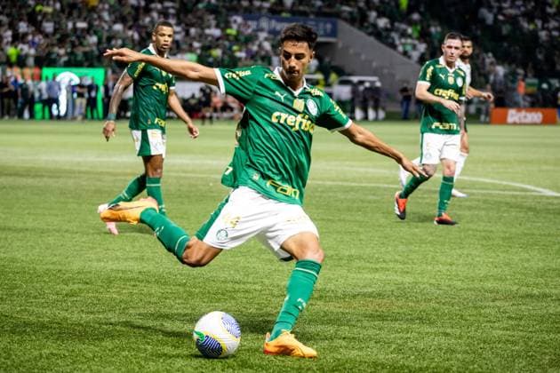 Palmeiras x Flamengo SÃO PAULO, SP - 07.08.2024: PALMEIRAS X FLAMENGO - Vitor Reis during the match between Palmeiras and Flamengo valid for the Round of 16 of the Copa do Brasil 2024 held at Allianz Parque on Wednesday night (07). (Photo: Rodilei Morais Fotoarena) x2589399x  RodileixMorais