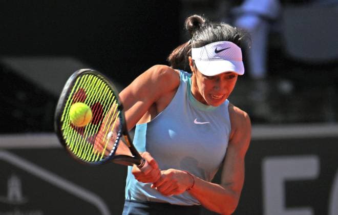 WTA, Tennis Damen 125, Damen-Turnier. Ladies Hamburg Open, Viertelfinale, Olga Danilovic (Serbien).
