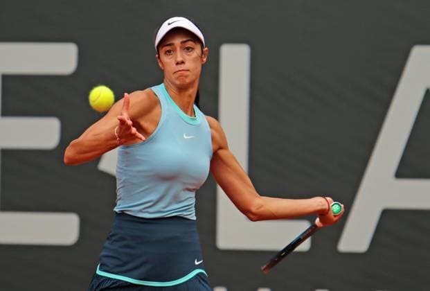 WTA, Tennis Damen 125, Damen-Turnier. Ladies Hamburg Open, Viertelfinale, Olga Danilovic (Serbien).
