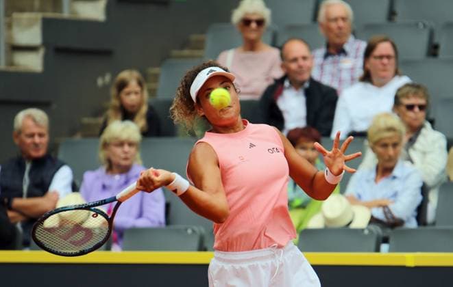 WTA, Tennis Damen 125, Damen-Turnier. Ladies Hamburg Open, Viertelfinale Mayar Sherif (Ägypten).