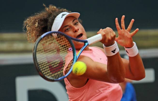 WTA, Tennis Damen 125, Damen-Turnier. Ladies Hamburg Open, Viertelfinale Mayar Sherif (Ägypten).