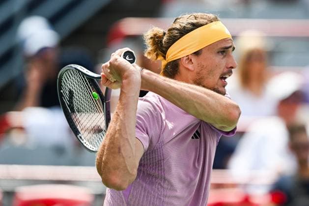 ATP, Tennis Herren National Bank Open 2024 MONTREAL, QC, CANADA - AUGUST 08: Look on Alexander Zverev (GER) during a second round match at ATP National Bank Open on August 08, 2024 at IGA Stadium in Montreal, QC, Canada (Photo by David Kirouac) Copyright: xBEAUTIFULxSPORTS Kirouacx