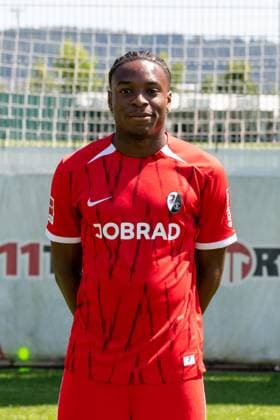 Bruno Ogbus; SC Freiburg, 43; GER, SC Freiburg, 1.BL, Portraettermin 2024 2025, 08.08.2024, GER, SC Freiburg, 1.BL, Portraettermin 2024 2025, 08.08.2024 Freiburg Copyright: xEibner-Pressefoto WolfgangxFrankx EP_WFK