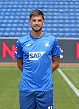 Florian Grillitsch , TSG 1899 Hoffenheim . Porträttermin TSG 1899 Hoffenheim 2024-2025 . Sinsheim, GER, 07.08.2024 ,Fussball 1. Bundesliga 2024 2025 . Editorial use only !