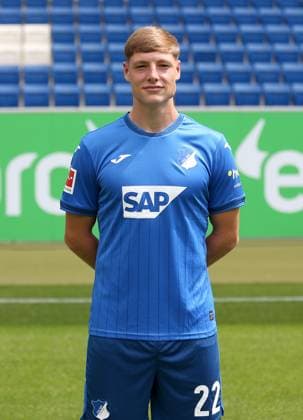 Alexander Prass , TSG 1899 Hoffenheim . Porträttermin TSG 1899 Hoffenheim 2024-2025 . Sinsheim, GER, 07.08.2024 ,Fussball 1. Bundesliga 2024 2025 . Editorial use only !