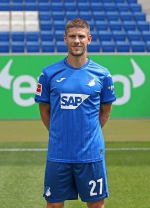 Andrej Kramaric , TSG 1899 Hoffenheim . Porträttermin TSG 1899 Hoffenheim 2024-2025 . Sinsheim, GER, 07.08.2024 ,Fussball 1. Bundesliga 2024 2025 . Editorial use only !