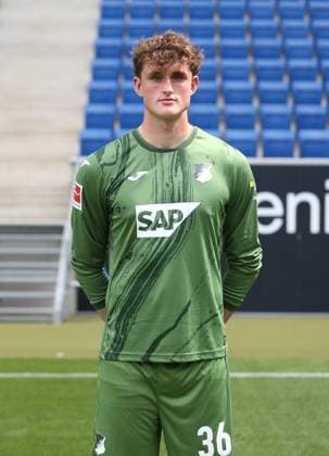 Lukas Petersson , TSG 1899 Hoffenheim . Porträttermin TSG 1899 Hoffenheim 2024-2025 . Sinsheim, GER, 07.08.2024 ,Fussball 1. Bundesliga 2024 2025 . Editorial use only !