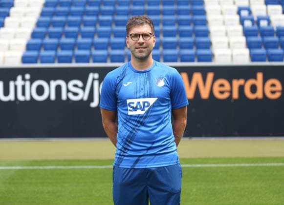 Spielanalyst Matthias Güldner , TSG 1899 Hoffenheim . Porträttermin TSG 1899 Hoffenheim 2024-2025 . Sinsheim, GER, 07.08.2024 ,Fussball 1. Bundesliga 2024 2025 . Editorial use only !