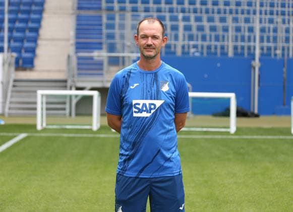 Betreuer Christian Seyfert , TSG 1899 Hoffenheim . Porträttermin TSG 1899 Hoffenheim 2024-2025 . Sinsheim, GER, 07.08.2024 ,Fussball 1. Bundesliga 2024 2025 . Editorial use only !