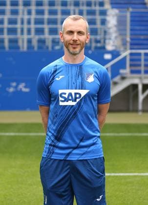 Physiotherapeut Sören Johannsen , TSG 1899 Hoffenheim . Porträttermin TSG 1899 Hoffenheim 2024-2025 . Sinsheim, GER, 07.08.2024 ,Fussball 1. Bundesliga 2024 2025 . Editorial use only !