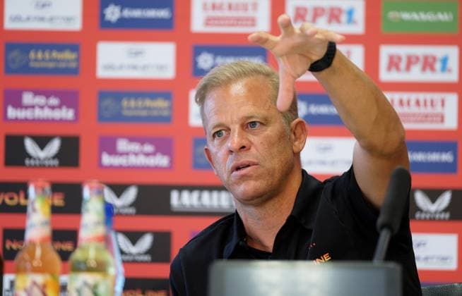 Fussball - 2. Bundesliga - Saison 2024 25 1. FC Kaiserslautern 09.08..2024 Fritz-Walter-Stadion 1. FC Kaiserslautern (fck) - SpVgg Greuther Fürth (fue) Trainer Markus ANFANG (1. FC Kaiserslautern) 1. FC Kaiserslautern