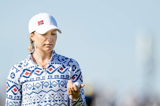 240810 Madelene Stavnar of Norway during the final round of the women s individual stroke play golf during day 15 of the Paris 2024 Olympic Games, Olympische Spiele, Olympia, OS on August 10, 2024 in Paris. Photo: Petter Arvidson BILDBYRAN kod PA PA0868 golf olympic games olympics os ol olympiska spel olympiske leker paris 2024 paris-os paris-ol bbeng dam Copyright: PETTERxARVIDSON BB240810PA004