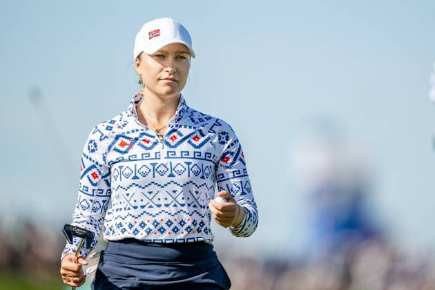 240810 Madelene Stavnar of Norway during the final round of the women s individual stroke play golf during day 15 of the Paris 2024 Olympic Games, Olympische Spiele, Olympia, OS on August 10, 2024 in Paris. Photo: Petter Arvidson BILDBYRAN kod PA PA0868 golf olympic games olympics os ol olympiska spel olympiske leker paris 2024 paris-os paris-ol bbeng dam Copyright: PETTERxARVIDSON BB240810PA007