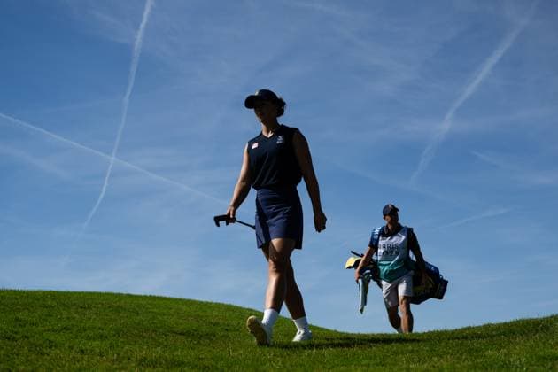 240810 Linn Grant of Sweden during the final round of the women s individual stroke play golf during day 15 of the Paris 2024 Olympic Games, Olympische Spiele, Olympia, OS on August 10, 2024 in Paris. Photo: Petter Arvidson BILDBYRAN kod PA PA0868 golf olympic games olympics os ol olympiska spel olympiske leker paris 2024 paris-os paris-ol bbeng dam Copyright: PETTERxARVIDSON BB240810PA023