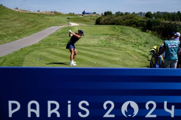 240810 Linn Grant of Sweden during the final round of the women s individual stroke play golf during day 15 of the Paris 2024 Olympic Games, Olympische Spiele, Olympia, OS on August 10, 2024 in Paris. Photo: Petter Arvidson BILDBYRAN kod PA PA0868 golf olympic games olympics os ol olympiska spel olympiske leker paris 2024 paris-os paris-ol bbeng dam Copyright: PETTERxARVIDSON BB240810PA025
