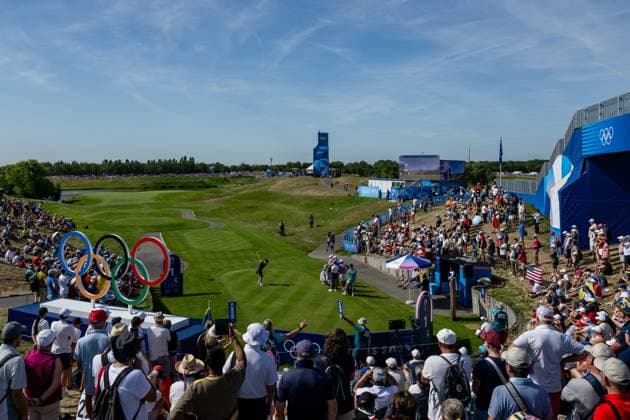 240810 Linn Grant of Sweden during the final round of the women s individual stroke play golf during day 15 of the Paris 2024 Olympic Games, Olympische Spiele, Olympia, OS on August 10, 2024 in Paris. Photo: Petter Arvidson BILDBYRAN kod PA PA0868 golf olympic games olympics os ol olympiska spel olympiske leker paris 2024 paris-os paris-ol bbeng dam Copyright: PETTERxARVIDSON BB240810PA073
