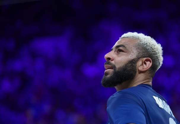 JEUX OLYMPIQUES PARIS 2024 - FRANCE - POLOGNE PHOTOPQR VOIX DU NORD MATTHIEU BOTTE ; 10 08 2024 ; 10 08 2024. Paris. JO Paris 2024. Volley-ball. Finale France - Pologne. Ngapeth. PHOTO MATTHIEU BOTTE (LA VOIX DU NORD, VDNPQR)- The Paris 2024 Summer Olympic Games, Olympische Spiele, Olympia, OS (Jul 26-Aug 11, 2024). Finale of volley ball France vs Poland PAS-DE-CALAIS France  Copyright: xPHOTOPQR VOIXxDUxNORD MAXPPPxMATTHIEUxBOTTEx 20240810VDN8912 20240810VDN8912