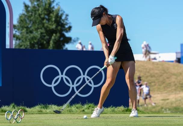 OLYMPICS - Olympic Summer Games 2024 PARIS,FRANCE,10.AUG.24 - OLYMPICS, GOLF - Olympic Summer Games Paris 2024, individual stroke play, ladies, Le Golf National. Image shows Lydia Ko (NZL).  GEPAxpictures xHaraldxSteiner
